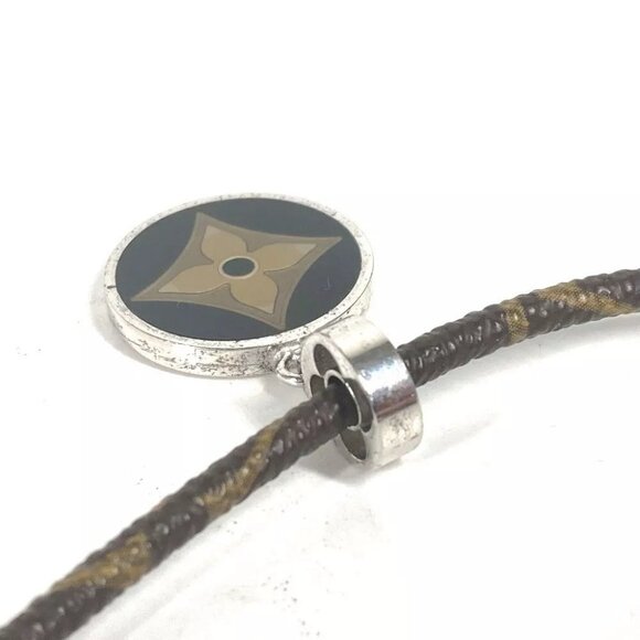 LOUIS VUITTON M65436 Monogram Pandanty Fleur Accessories Choker Necklace - Picture 5 of 12